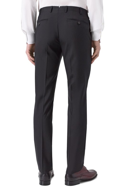 Шерстяной костюм Corneliani 256005-2518414_SET Чёрный  256005-2518414_SET Фото 7