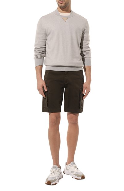 Хлопковые шорты WOOLRICH, арт. CFW0SH0039MRUT3343, фото 2