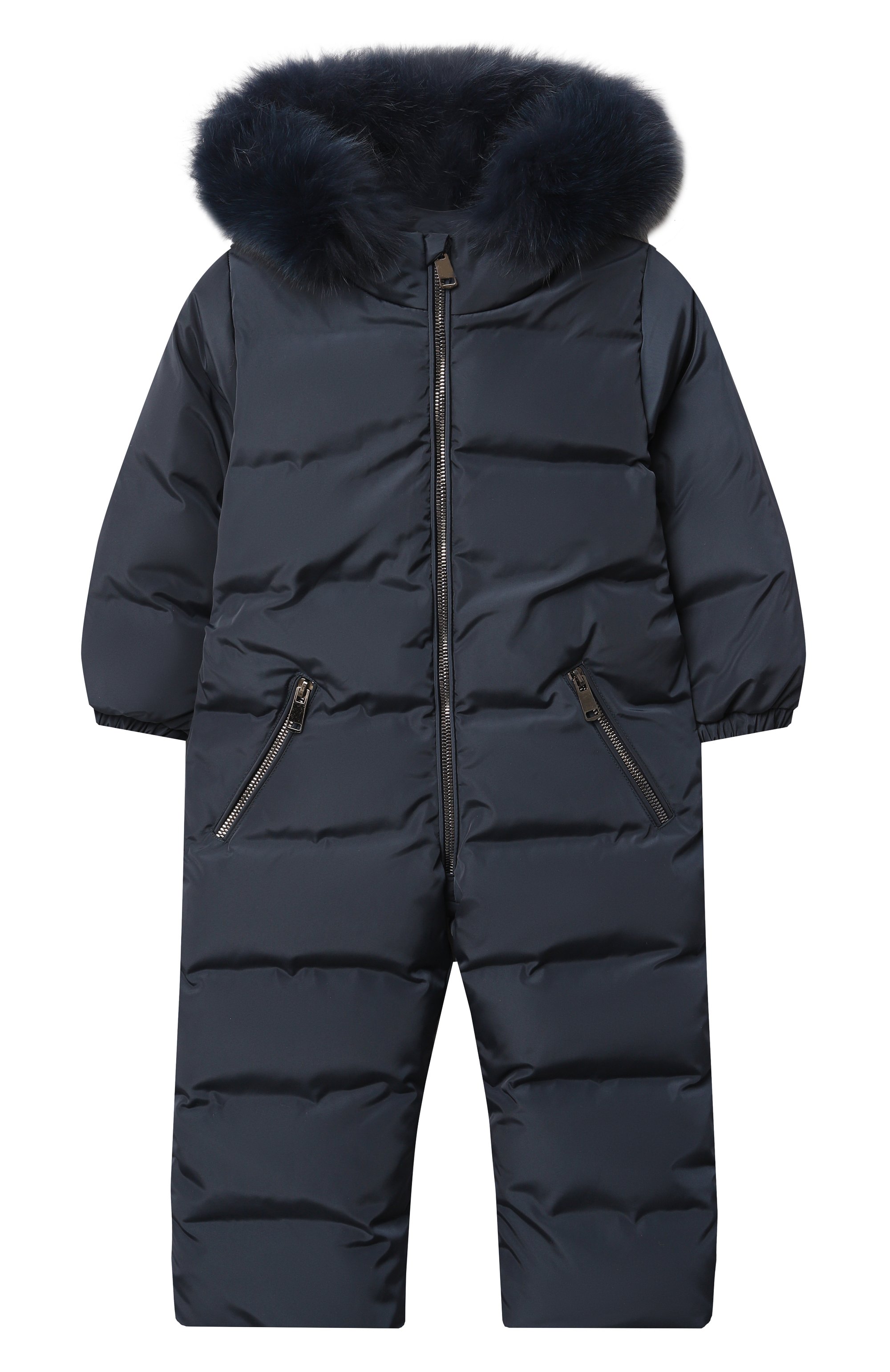 Пуховый комбинезон с отделкой из песца CHEPE, арт. 391072, фото 1