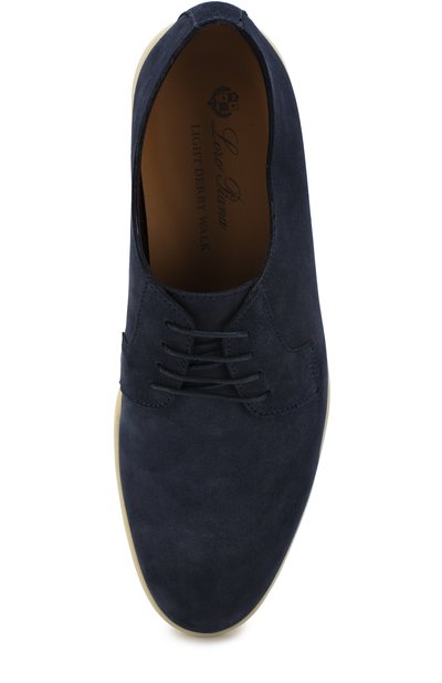 Замшевые дерби на контрастной подошве LORO PIANA, арт. FAG1545, фото 5