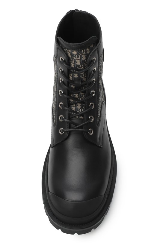 Комбинированные ботинки Explorer Dior Чёрный, фото 6