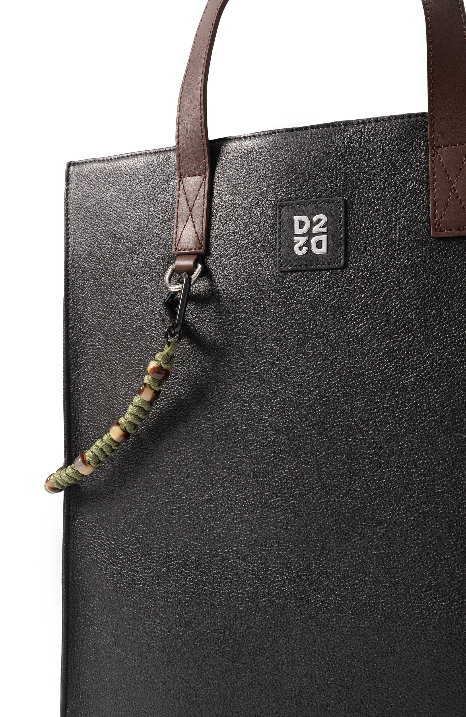 Сумка-тоут d2 upside down DSQUARED2 черного цвета по цене 78650 руб., арт. SPM0115/25109053, фото 5 Сумка-тоут d2 upside down DSQUARED2, арт. SPM0115/25109053, фото 5