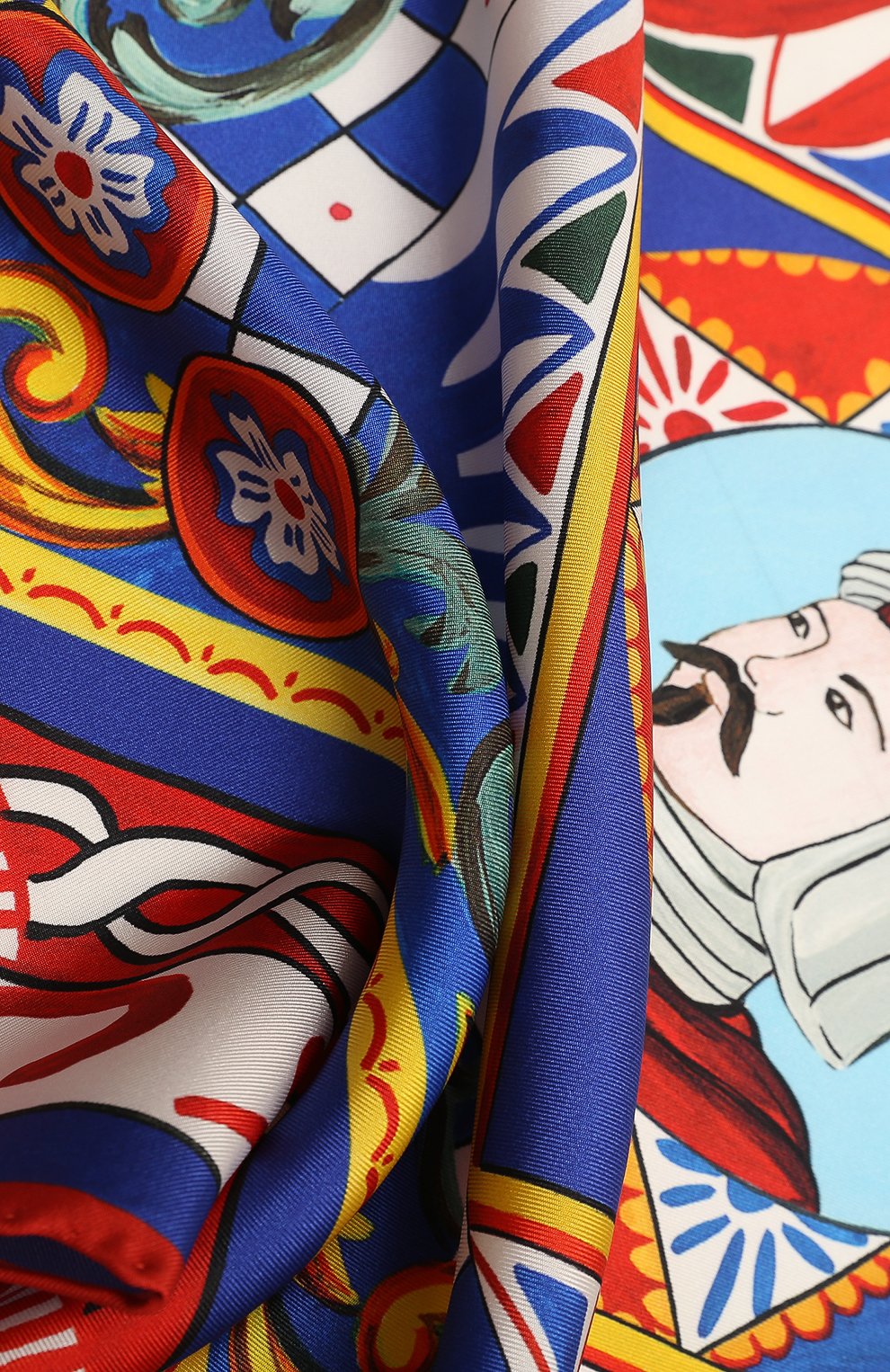 Шелковый платок DOLCE & GABBANA, арт. FN087R/FI1T1, фото 4