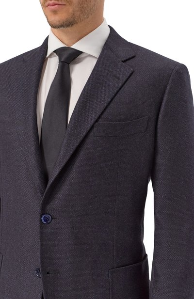 Пиджак из шелка и кашемира ZILLI, арт. P2B010M061250101U, фото 5