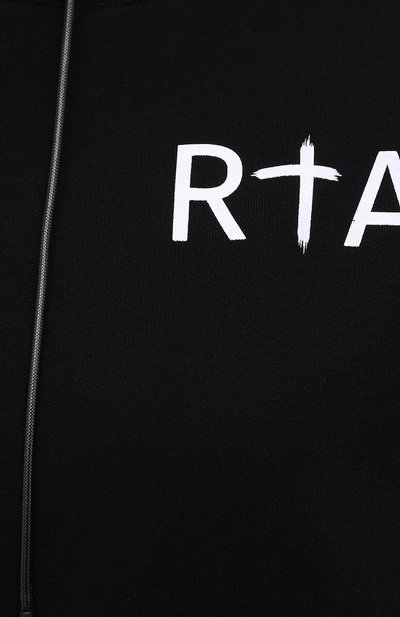 Хлопковое худи RTA, арт. WF0213-95BLK1, фото 5