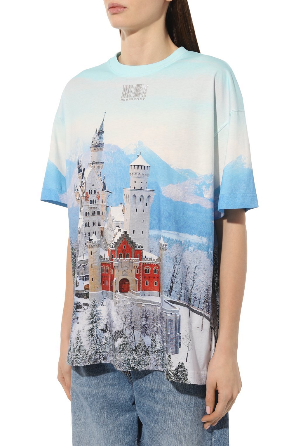 Хлопковая футболка VTMNTS, арт. VL16TR440L, фото 3