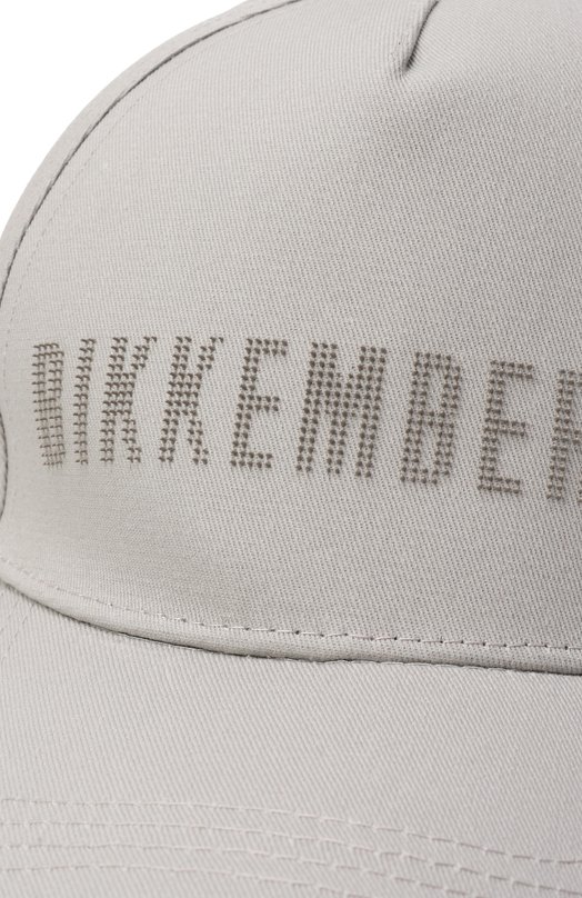 Хлопковая бейсболка Dirk Bikkembergs BKCP01341T Серый  BKCP01341T Фото 3