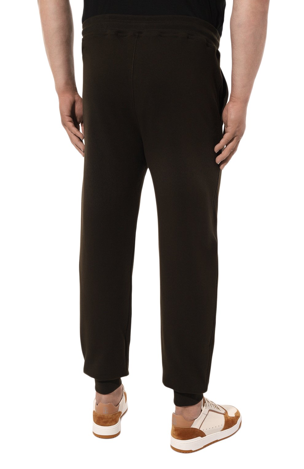 Хлопковые джоггеры MOORER, арт. N0RCIA PANTAL0NE-RAF, фото 4