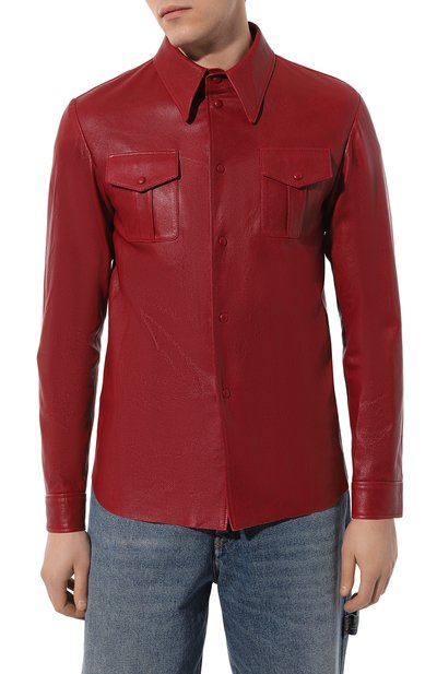 Кожаная рубашка GUCCI, арт. 624742 XN635, фото 3