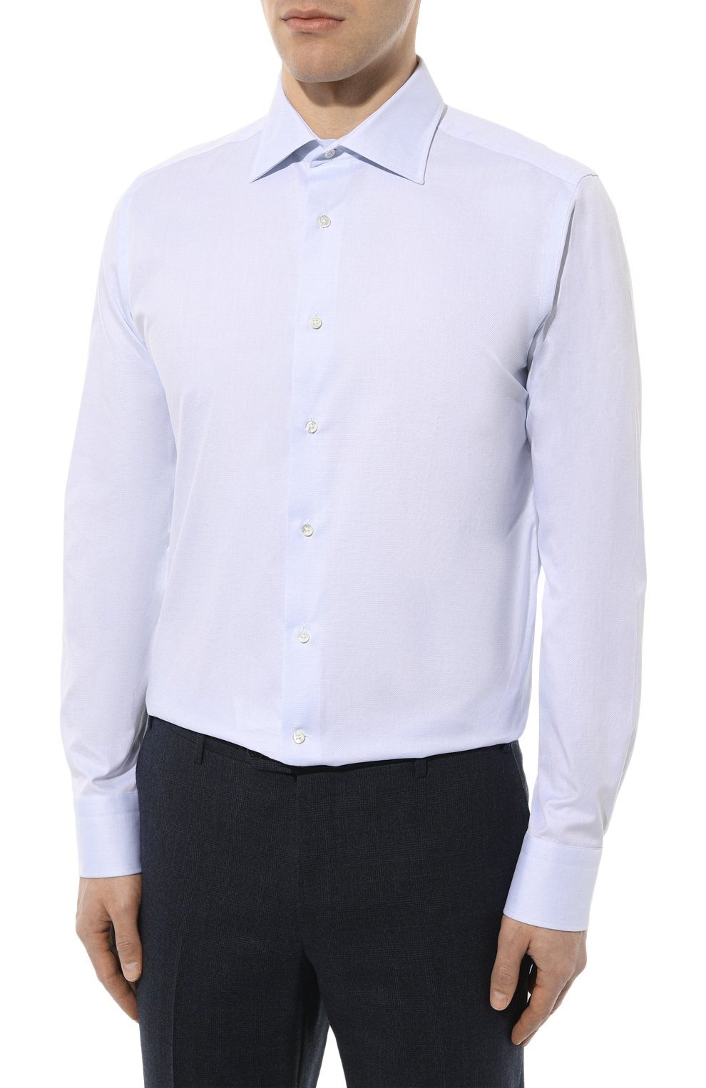 Хлопковая сорочка CANALI, арт. N718/GR03197, фото 4