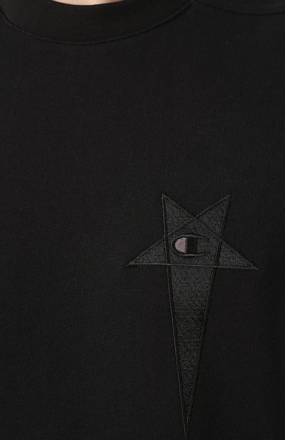 Хлопковая майка rick owens x champion RICK OWENS, арт. CM20S0009/215221, фото 5