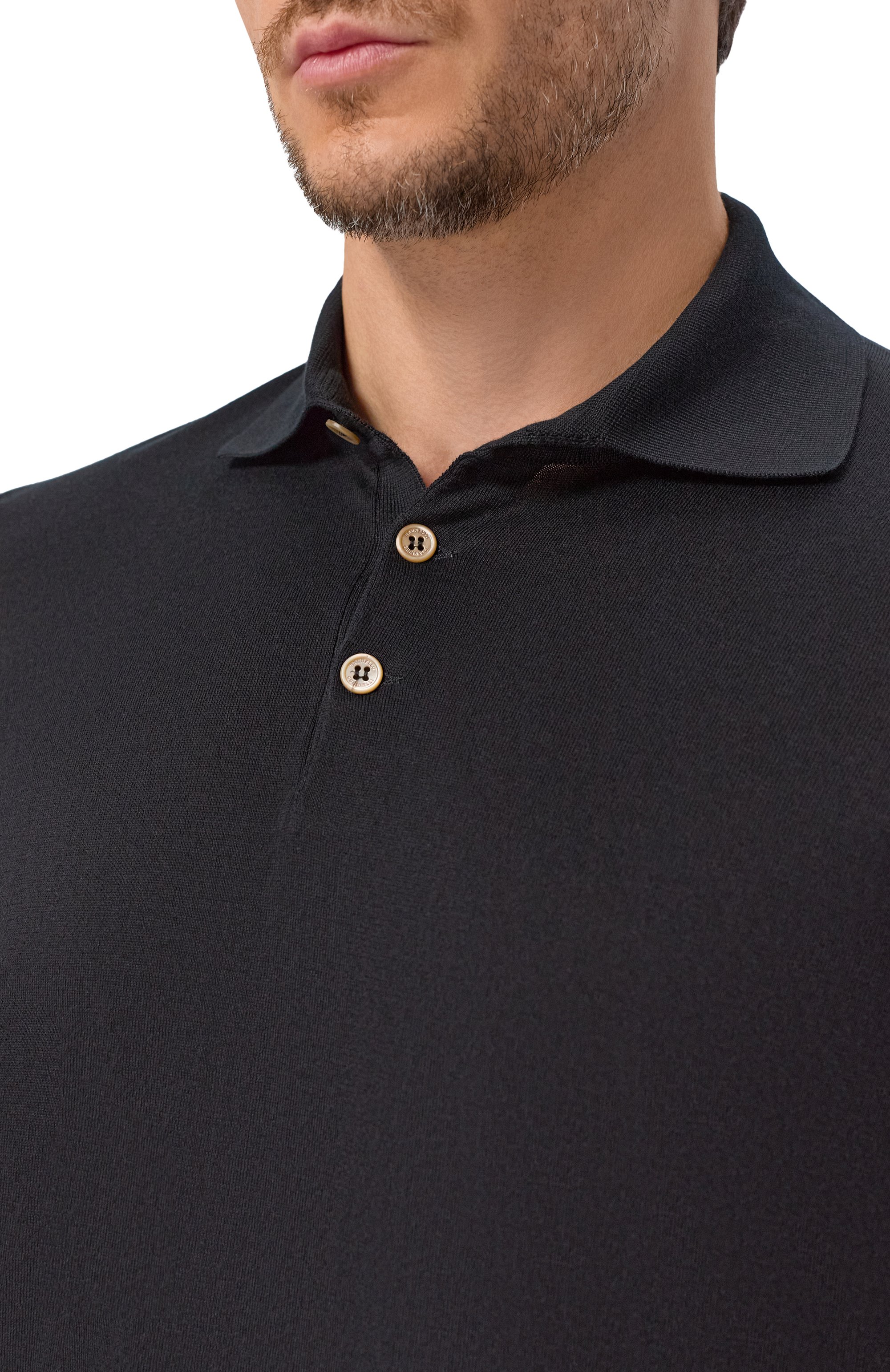 Хлопковое поло BRUNELLO CUCINELLI, арт. M29800125, фото 5