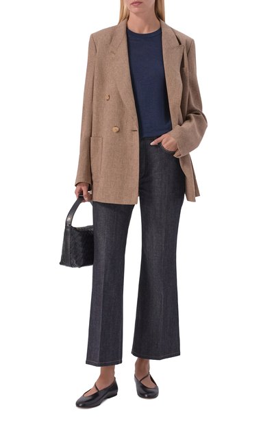 Женская льняная футболка LORO PIANA, арт. FAM8107