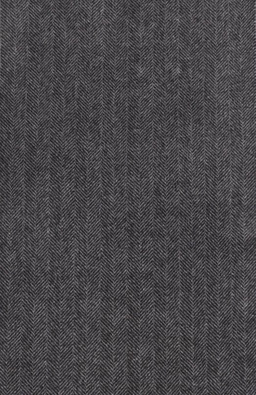 Шарф из шерсти и кашемира Andrea Campagna 623253 Серый  623253 Фото 4