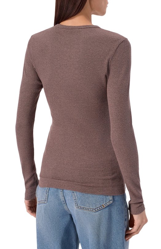 Пуловер Agolde A7230-1352 Коричневый  A7230-1352 Фото 4