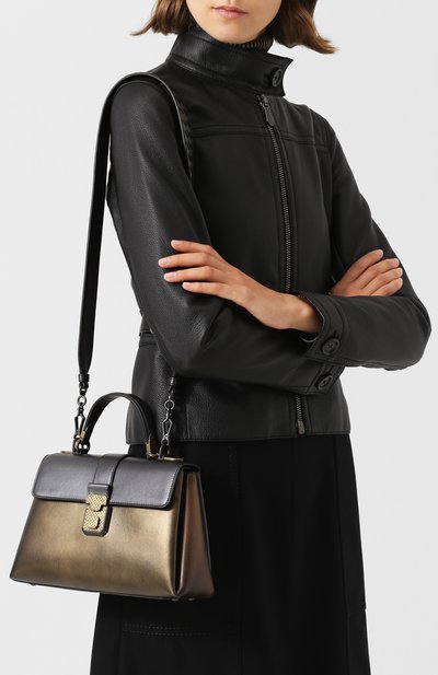 Сумка la piazza medium BOTTEGA VENETA бронзового цвета по цене 288500 руб., арт. 493690/VA2Q0, фото 5 Сумка la piazza medium BOTTEGA VENETA, арт. 493690/VA2Q0, фото 5