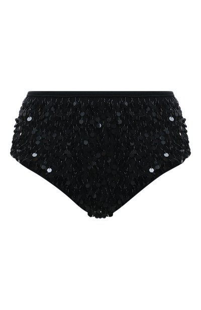 Шелковые шорты с отделкой пайетками MAISON MARGIELA, арт. S51QP0027/S60395, фото 1