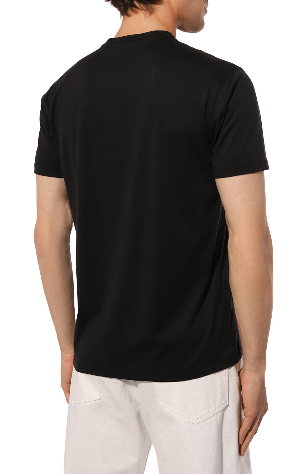 Футболка из шелка и хлопка TOM FORD, арт. TFJ320/BA201, фото 4