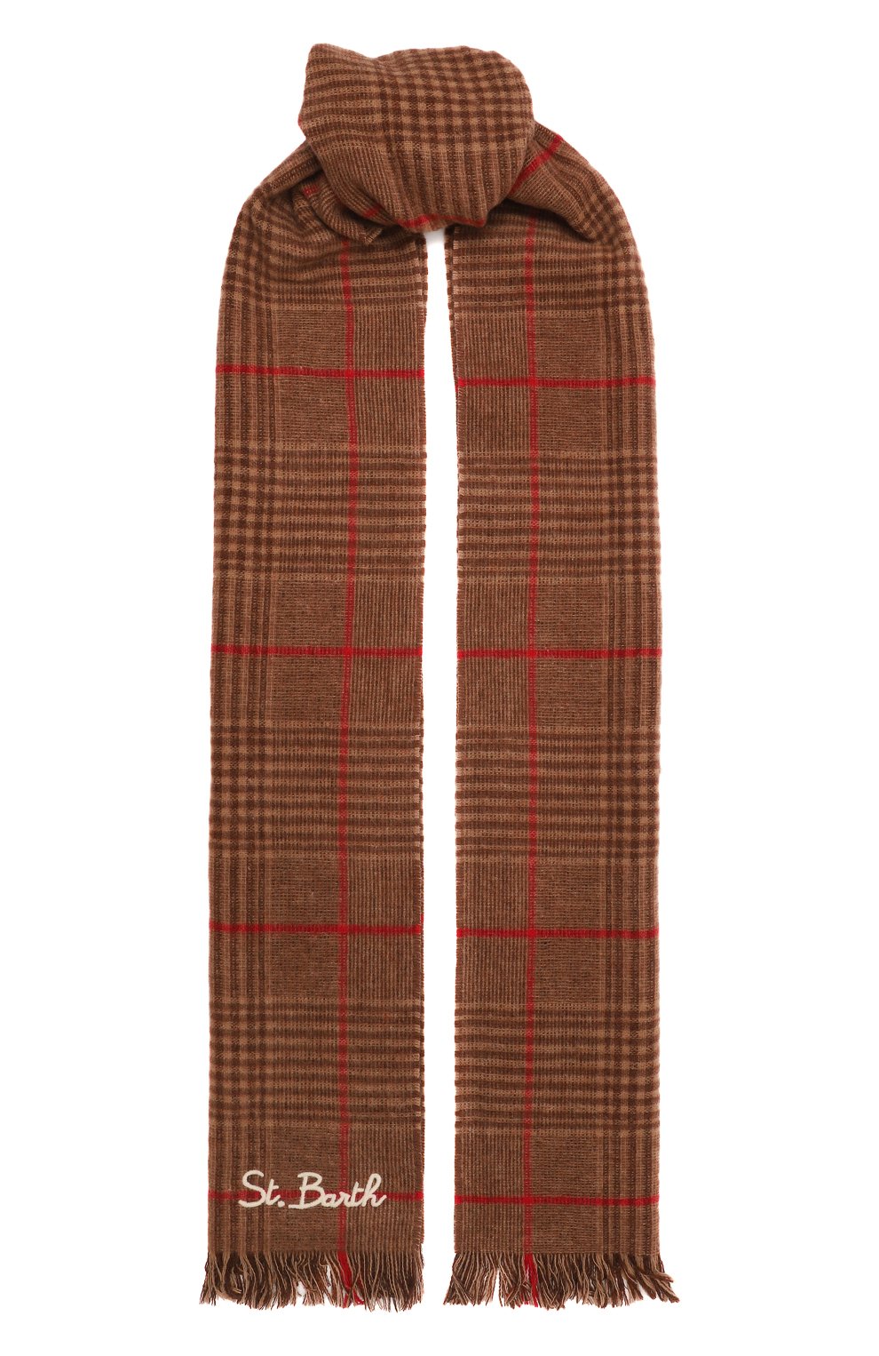 Шарф из хлопка и шерсти MC2 SAINT BARTH, арт. STBA/BLANKET SCARF L/00209E, фото 1