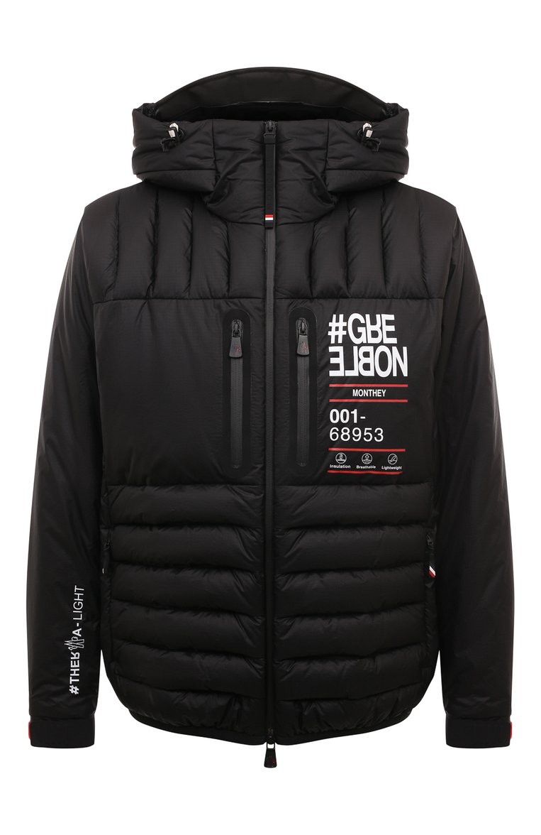 Мужская пуховик monthey MONCLER GRENOBLE черного цвета, арт. I20971A00057/68953 | Фото 1 (Драгоценные камни: Проставлено; Материал сплава: Проставлено; Рукава: Длинные; Материал внешний: Синтетический материал; Длина (верхняя одежда): Короткие; Мужское Кросс-КТ: пуховик-короткий; Стили: Кэжуэл; Кросс-КТ: другое)