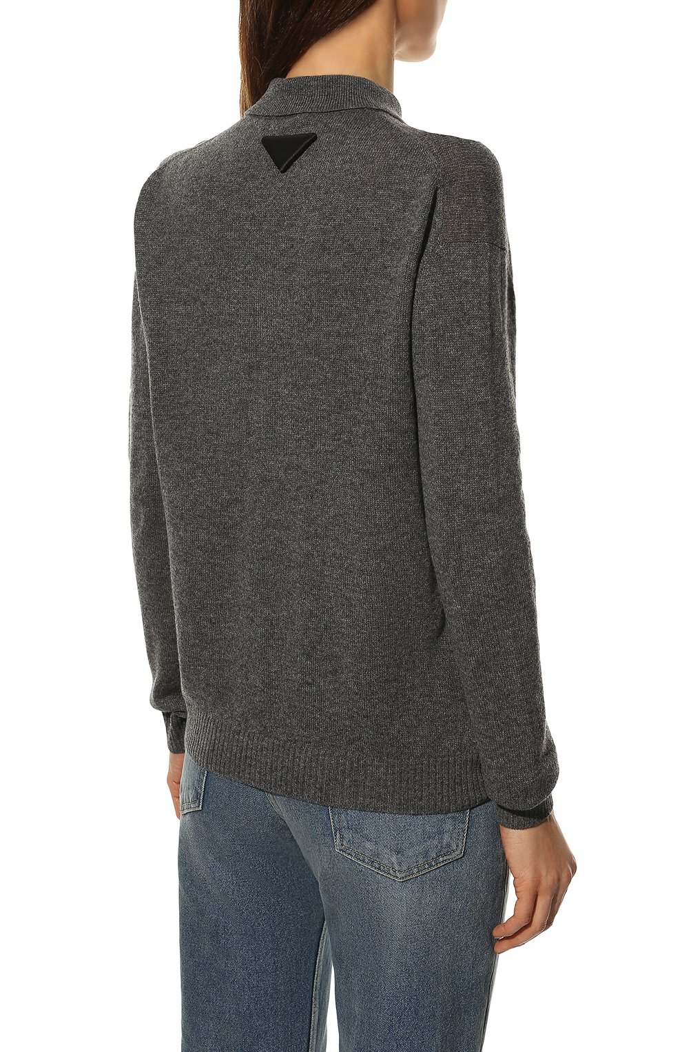 Кашемировое поло PRADA, арт. P24Q1P-100H-F0480-221, фото 4