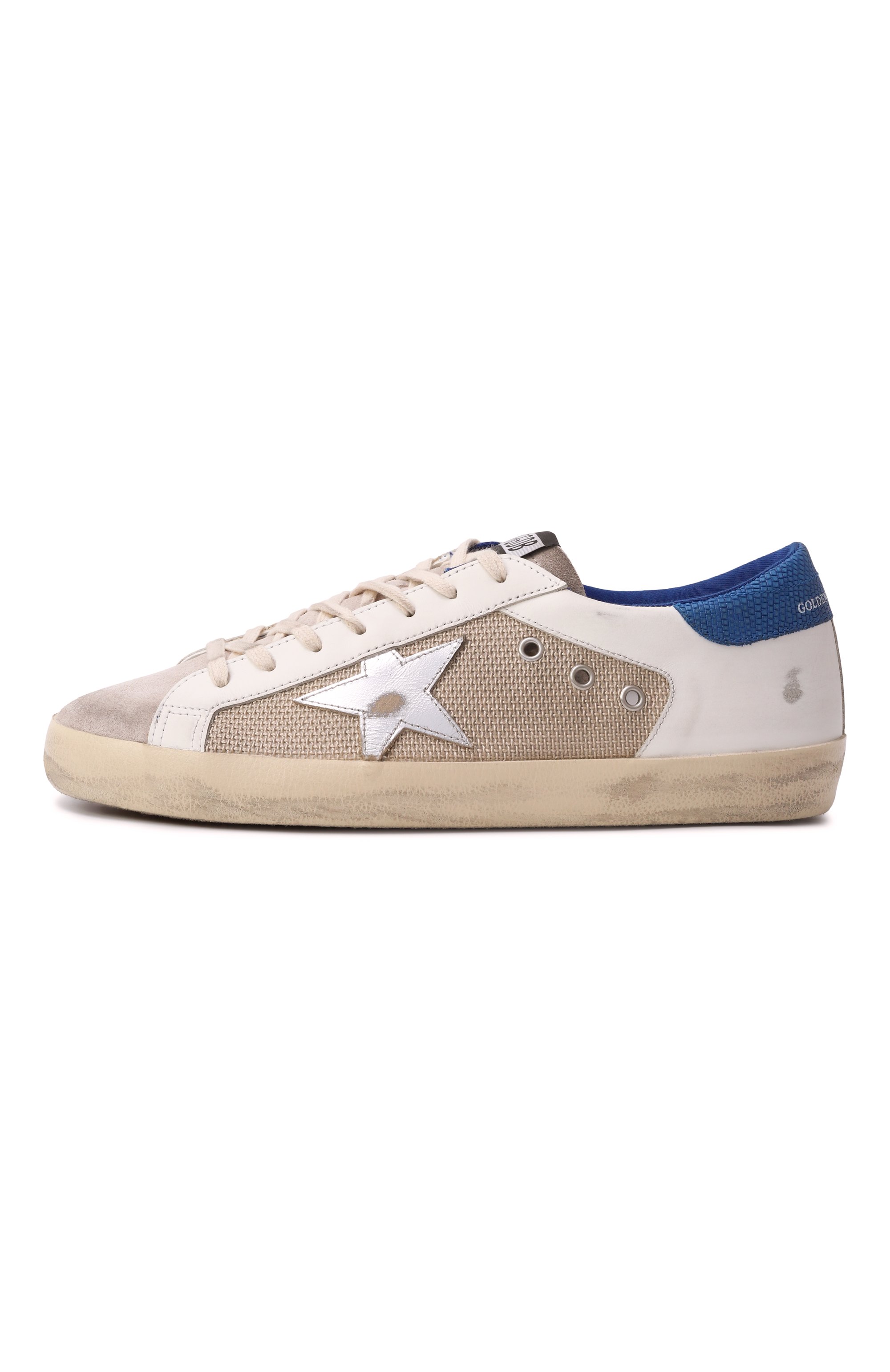 Комбинированные кеды super-star GOLDEN GOOSE DELUXE BRAND, арт. GMF00103.F006815, фото 4
