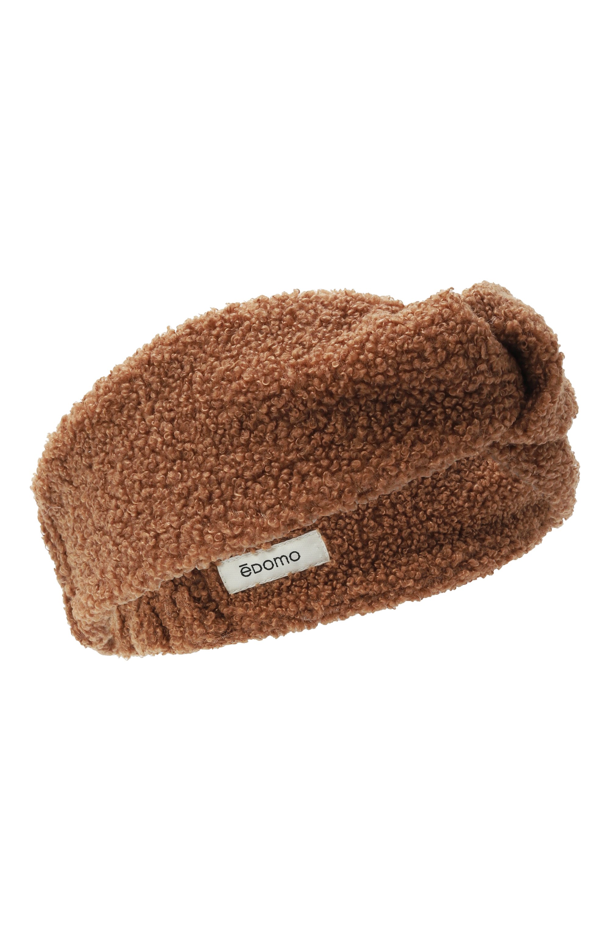 Повязка на голову EDOMO коричневого цвета по цене 2900 руб., арт. A015007FW2324, фото 1 Повязка на голову EDOMO, арт. A015007FW2324, фото 1