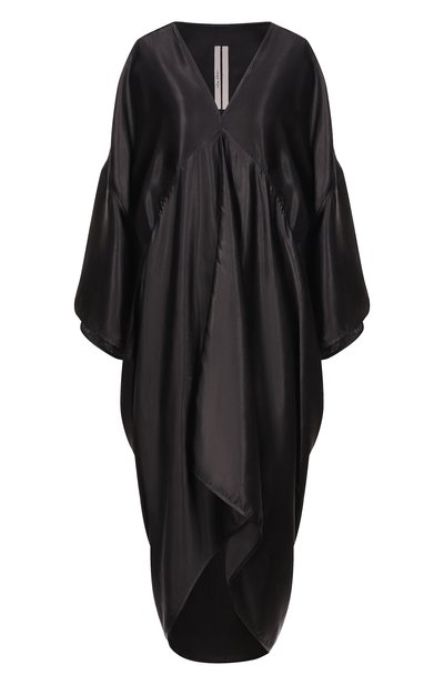 Женское атласное платье RICK OWENS, арт. RP01F6540/N