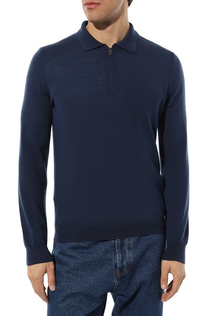 Шерстяное поло CORNELIANI, арт. 92M50F-3825100, фото 3