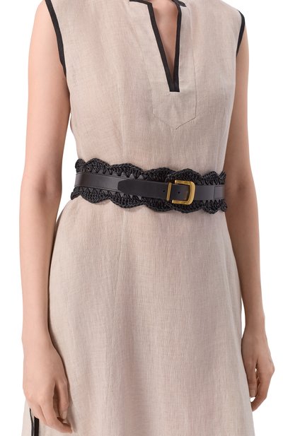 Женский кожаный ремень AGNONA, арт. L61103E/L8273E