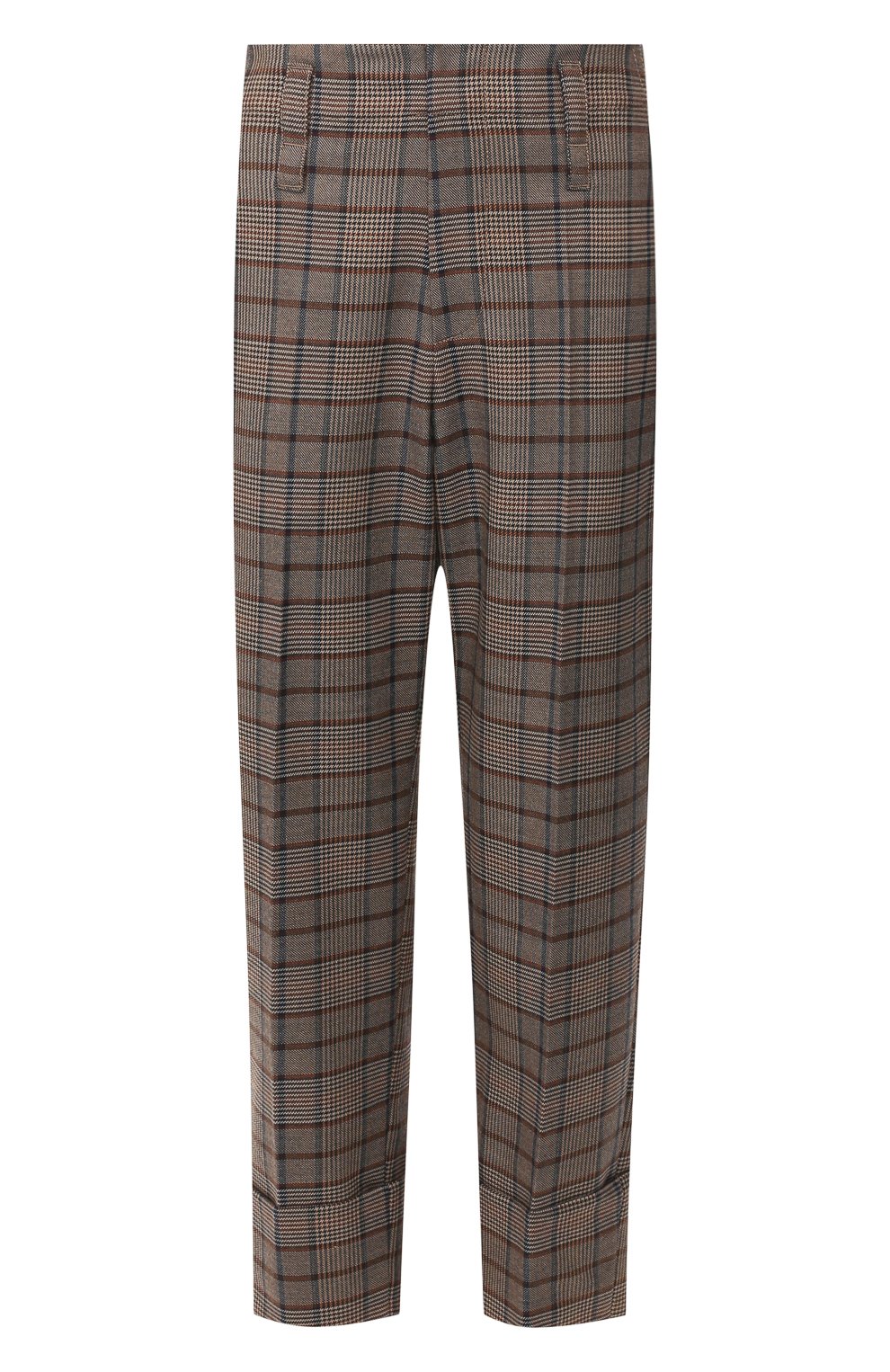 Брюки из смеси шерсти и хлопка BRUNELLO CUCINELLI, арт. MP519P7027, фото 1