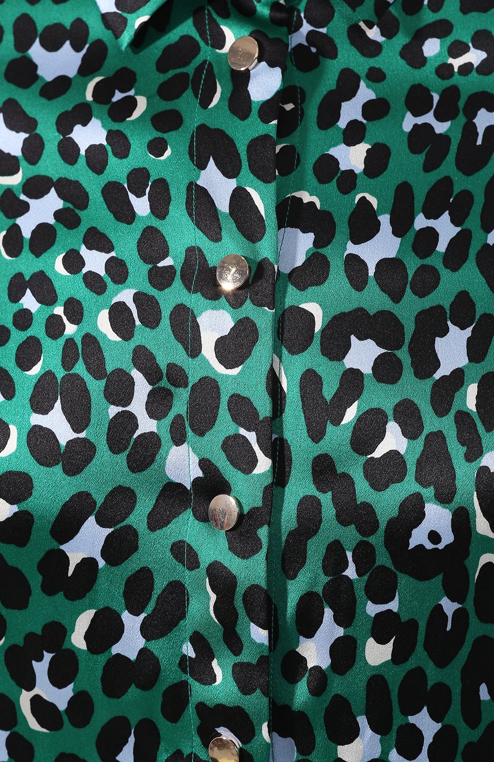 Атласное платье OLIVIA VON HALLE зеленого цвета по цене 78550 руб., арт. AW1946, фото 5 Атласное платье OLIVIA VON HALLE, арт. AW1946, фото 5