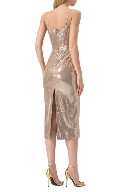 Платье с отделкой пайетками SASHA KIM, арт. УТ-00001637, фото 4