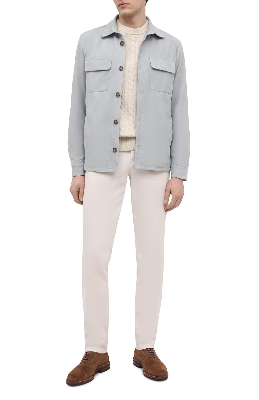 Замшевая куртка-рубашка LORO PIANA, арт. FAL6174, фото 2