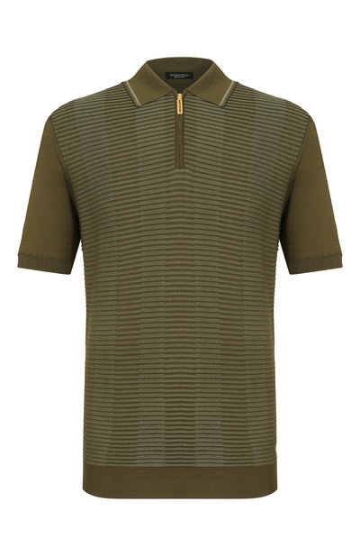 Поло из шелка и хлопка STEFANO RICCI, арт. K818104P31/F26170, фото 1