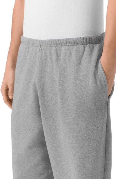 Хлопковые джоггеры ГОША РУБЧИНСКИЙ, арт. SWP_0102_GREY_MELANGE, фото 5