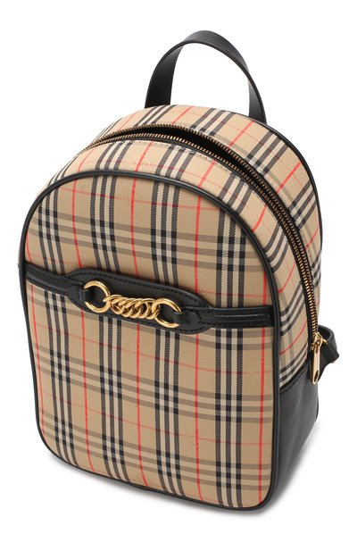 Текстильный рюкзак BURBERRY бежевого цвета по цене 120500 руб., арт. 8004653, фото 4 Текстильный рюкзак BURBERRY, арт. 8004653, фото 4