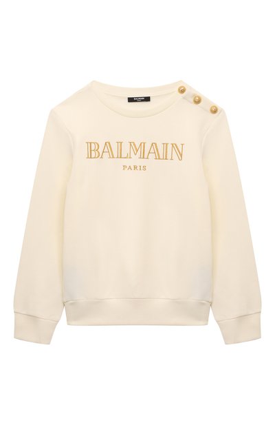 Хлопковый свитшот BALMAIN, арт. BV4B10