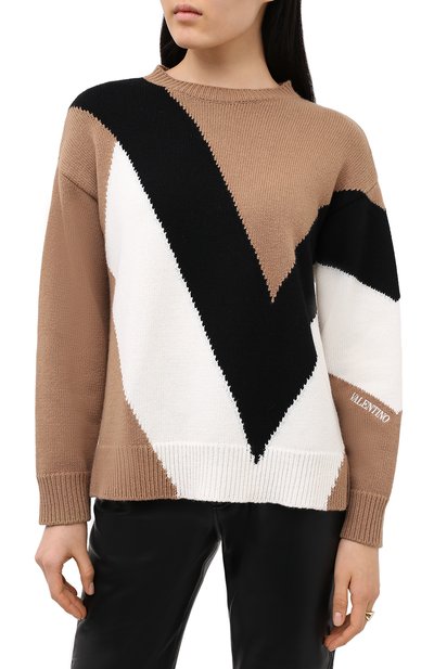 Свитер из шерсти и кашемира VALENTINO, арт. UB3KC15Q5NE, фото 3