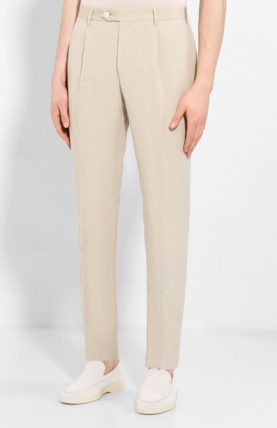 Костюм из смеси льна и шелка CORNELIANI, арт. 85NY64-0114001/92, фото 4