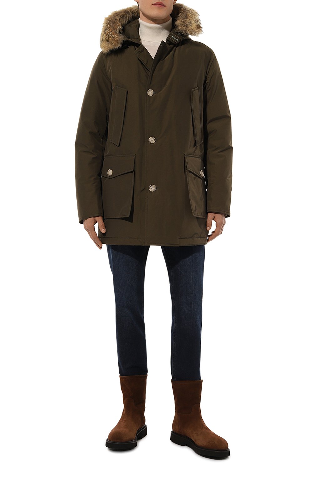 Пуховая парка WOOLRICH, арт. CFWOOU0482MRUT0001, фото 2