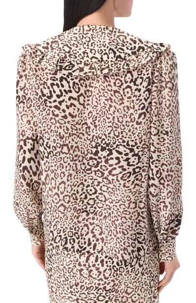 Шелковая блузка ALESSANDRA RICH, арт. FABX2975-F4478, фото 4