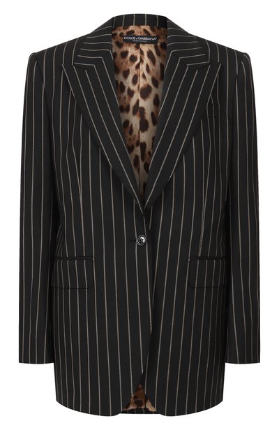 Женский шерстяной жакет DOLCE & GABBANA, арт. F2JBIT/FRBDU