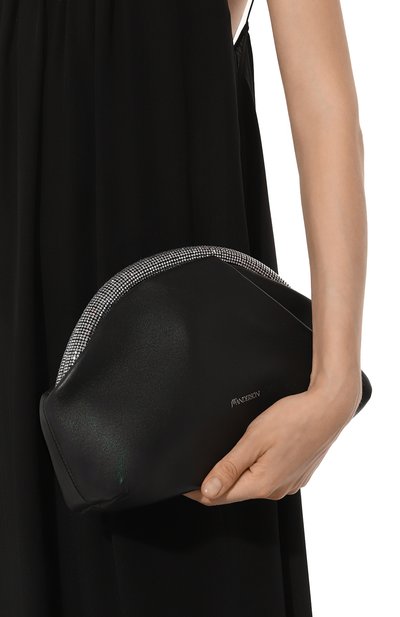 Клатч bumper JW ANDERSON черного цвета по цене 75450 руб., арт. HB0609 LA0088, фото 2 Клатч bumper JW ANDERSON, арт. HB0609 LA0088, фото 2