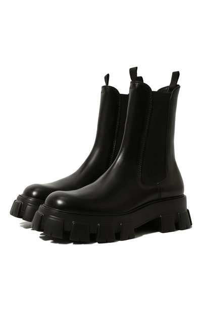 Кожаные челси PRADA, арт. 2UE027-B4L-F0002, фото 1