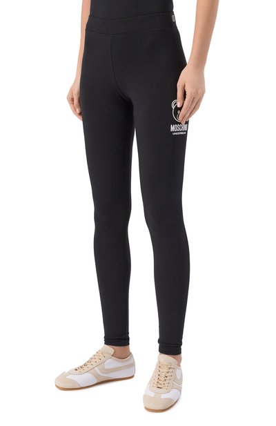 Хлопковые легинсы MOSCHINO, арт. A6804/4406, фото 3