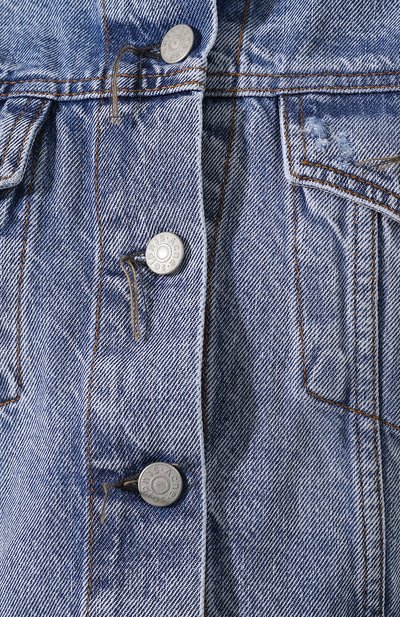 Джинсовая куртка ACNE STUDIOS голубого цвета по цене 27150 руб., арт. A90085, фото 5 Джинсовая куртка ACNE STUDIOS, арт. A90085, фото 5