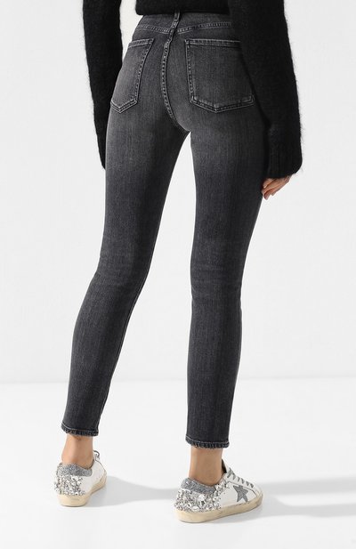 Джинсы прямого кроя с потертостями CITIZENS OF HUMANITY, арт. 1728-1056, фото 4