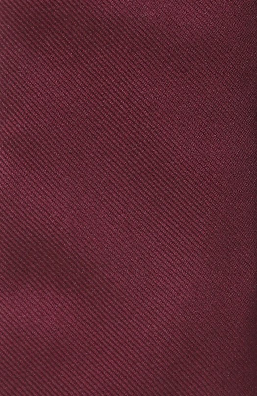 Шелковый галстук Brunello Cucinelli MM8860018 Бордовый  MM8860018 Фото 4