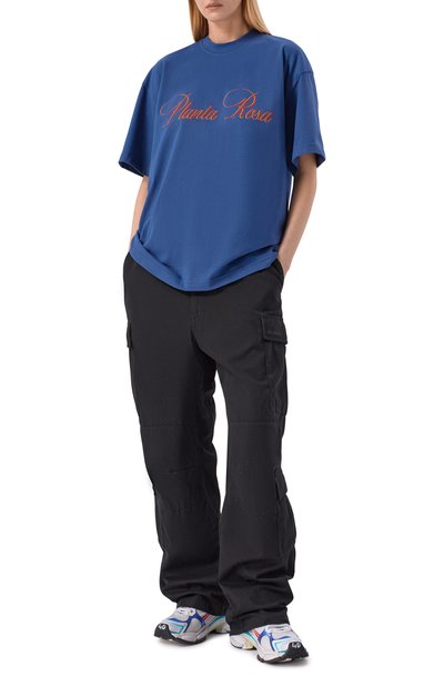 Хлопковая футболка PLANTA ROSA, арт. PR/T01/ITALIC-RED/250, фото 3